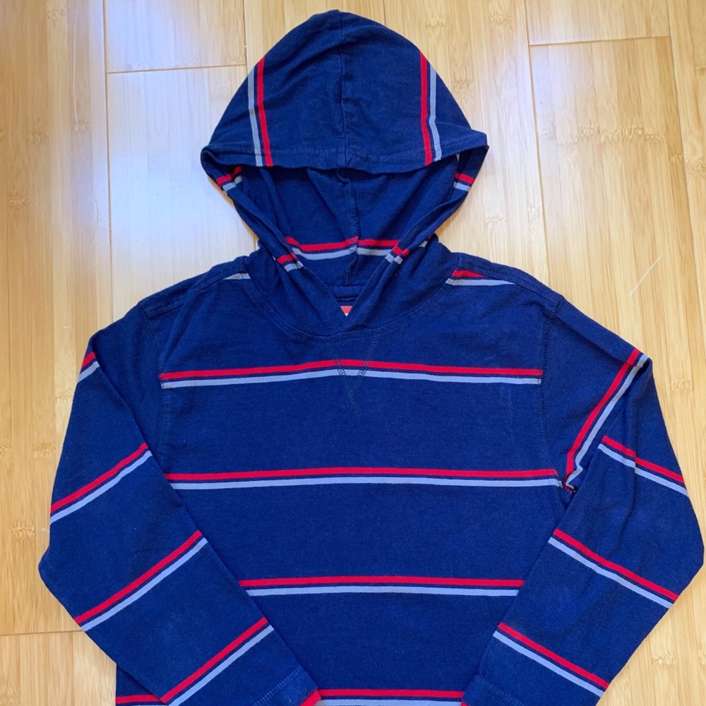 Wrangler Hooded Long Sleeve T-shirt.